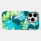 Lava-lamp Retro Psychedelische Bloemen Case-Mate iPhone Case (Achterkant (horizontaal))