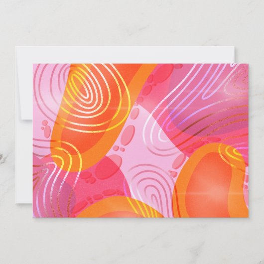 Lava Lamp Uitnodiging (Voorkant)