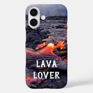 Lava Lover- vulkanische geologie iPhone 16 Hoesje