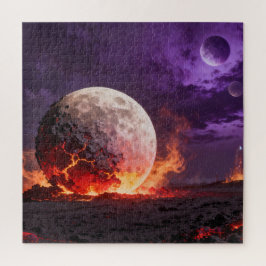 Lava Maan Fantasie Legpuzzel