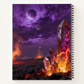 Lava Maan Notities Journaal Notitieboek (Achterkant)