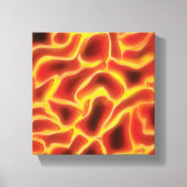 Lava Magma Canvas Afdruk (Voorkant)
