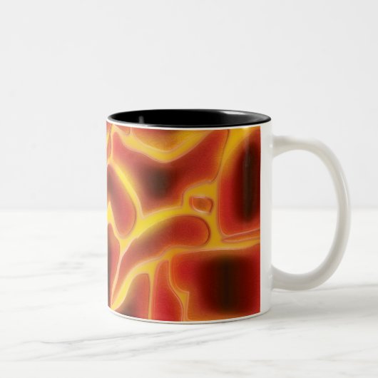 Lava Magma Tweekleurige Koffiemok (Rechts)