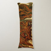 Lava Majick.... Lichaamskussen (Voorkant Verticaal)