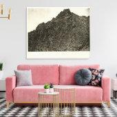 Lava, Meadow Creek Canyon, Nevada Canvas Afdruk (Insitu (Woonkamer))
