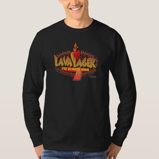Lava onDark T-shirt (Voorkant)