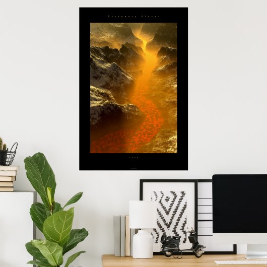 Lava Poster (Thuiskantoor)