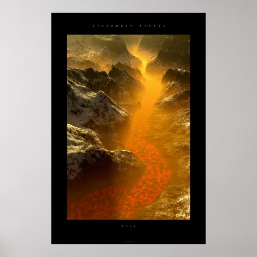 Lava Poster (Voorkant)