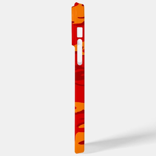 Lava Red Camo Case-Mate iPhone Case (Achterkant / Links)