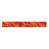 Lava Red Camo Grosgrain Lint (Voorkant)