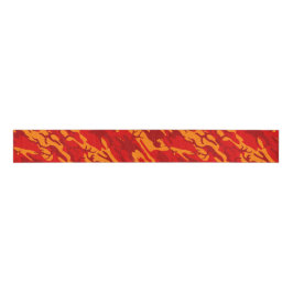 Lava Red Camo Grosgrain Lint