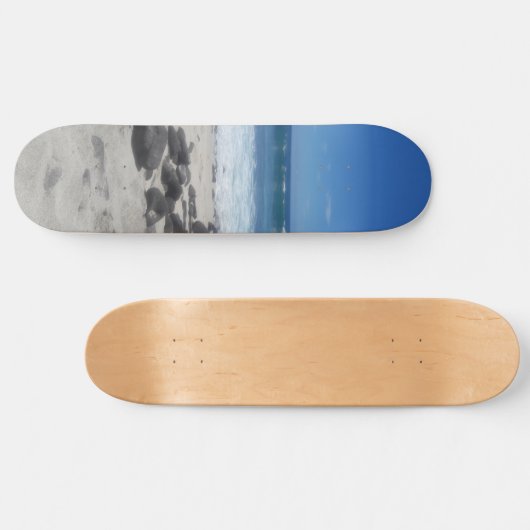 Lava Rock Beach Ocean Waves Persoonlijk Skateboard (Horizontaal)