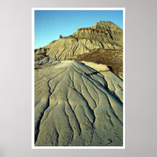 Lava Rocks in Death Valley Poster
