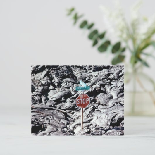 Lava Stop, Hawaï - Briefkaart (Staand voorkant)