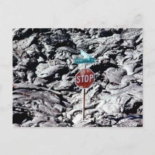 Lava Stop, Hawaï - Briefkaart (Voorkant)