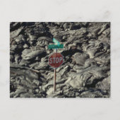 Lava Stop Photo Briefkaart (Voorkant)