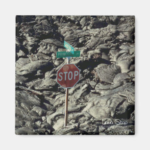 Lava Stop Photo Magneet