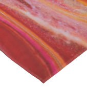 Lava-stroom in verschillende tinten rood tafelkleed (Gekanteld)