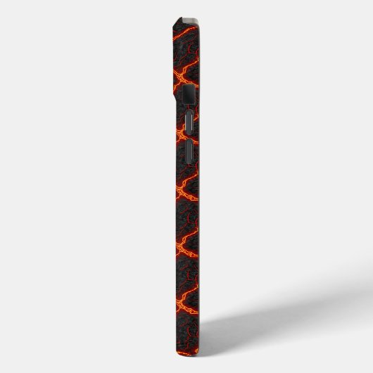 Lava Stroom Naadloos Patroon Case-Mate iPhone Case (Achterkant / Links)