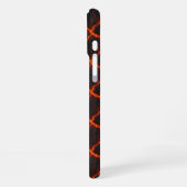 Lava Stroom Naadloos Patroon iPhone Hoesje (Linkerkant)