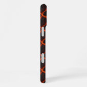 Lava Stroom Naadloos Patroon iPhone Hoesje (Rechterkant)