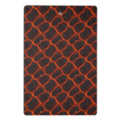 Lava Stroom Naadloos Patroon Mini Klembord (Achterkant)