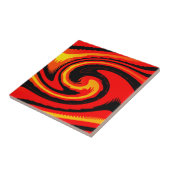 Lava Tegeltje (Zijkant)