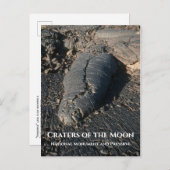 Lava Toe, kraters van de maan, Idaho Briefkaart (Voorkant / Achterkant)