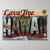 Lava Tree State Park, Hawaii Poster (Voorkant)