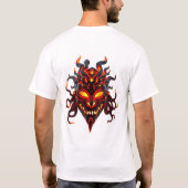 Lava Tribal Face Art T-shirt (Achterkant)