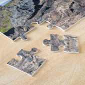 Lava-venster in Dimmuborgir, gebied Myvatn - IJsla Legpuzzel (Zijkant)