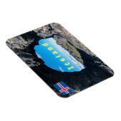 Lava-venster in Dimmuborgir, gebied Myvatn - IJsla Magneet (Rechterzijde)