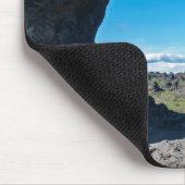 Lava-venster in Dimmuborgir, gebied Myvatn - IJsla Muismat (Hoek)