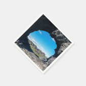 Lava-venster in Dimmuborgir, gebied Myvatn - IJsla Servet (Hoek)