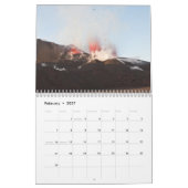 Lava Volcano Wall Agenda Kalender (Feb 2027)