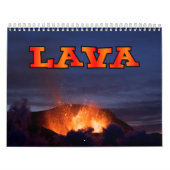 Lava Volcano Wall Agenda Kalender (Hoes)