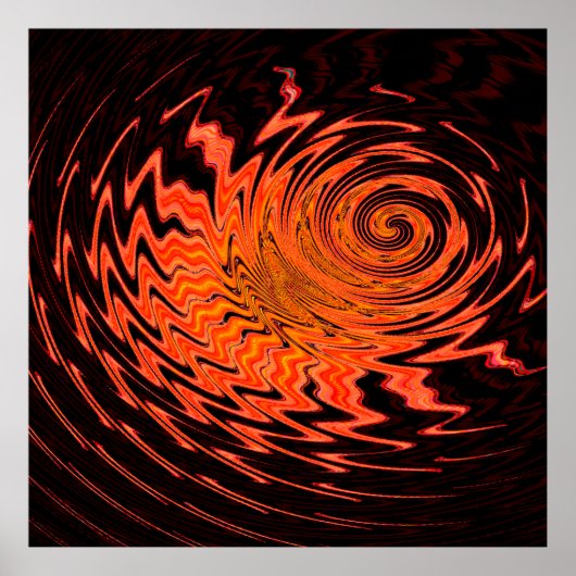 Lava whirlpool..... poster (Voorkant)