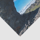 Lava window at Dimmuborgir, Myvatn area - Iceland Tissuepapier (Detail)