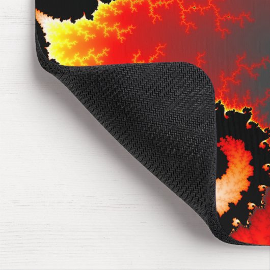 Lava-Zee - Fractal Mousepad Muismat (Hoek)