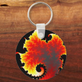 Lava-Zee - Fractal Sleutelhanger (Voorkant)