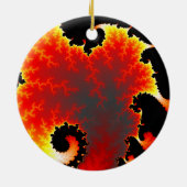 lava zee keramisch ornament (Achterkant)