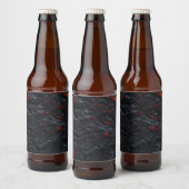 lavafleslabel bier etiket (Flessen)