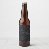 lavafleslabel bier etiket (Voorkant)