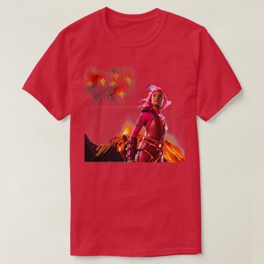 Lavagirl T-shirt (Design voorkant)