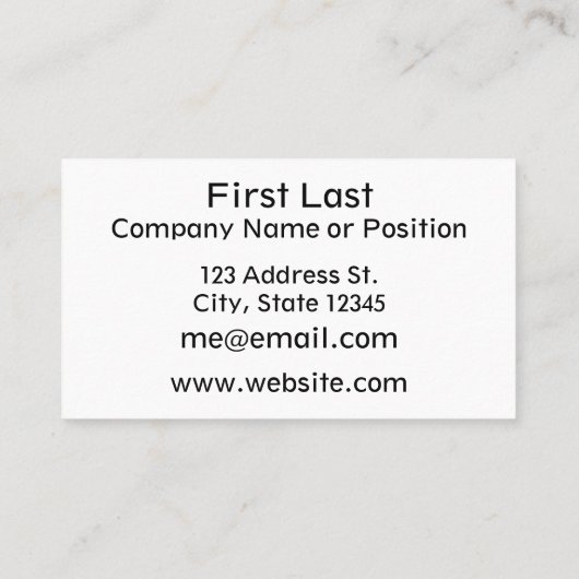 Lavalamp Acryl Giet Effect in Roze Paarse Cyaan Visitekaartje (Achterkant)