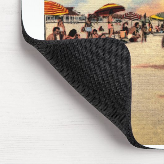 Lavallette NJ Map coördineert  stijl Muismat (Hoek)