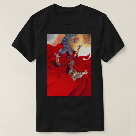 Lavamancer T-shirt (Design voorkant)