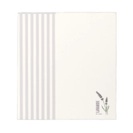 Lavande est. Nature Notitieblok