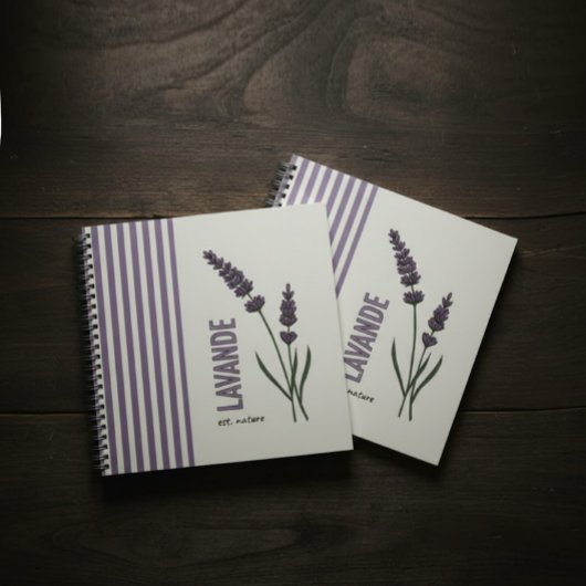 Lavande est. Nature Notitieboek