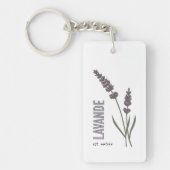 Lavande est. Nature Sleutelhanger (Voorkant)